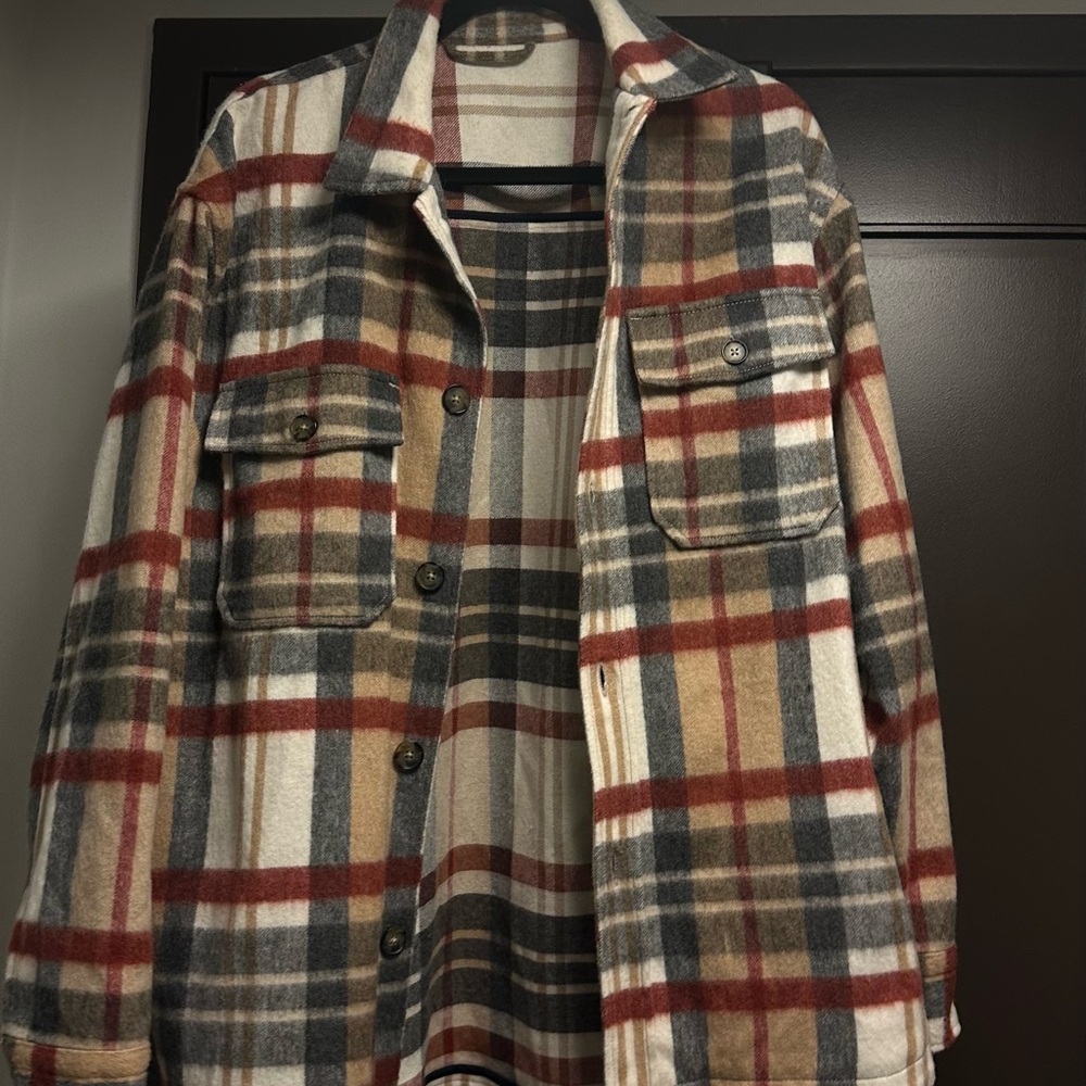 Zara Multicolor Plaid Shirt